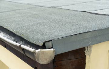 repair or replace Burnfoot flat roofing?