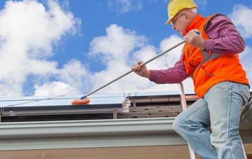 Burnfoot soft wash roof cleaning